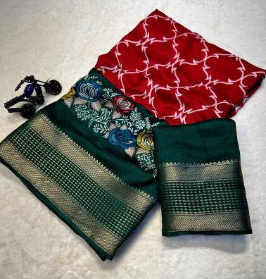 Vastrangan digital print saree lot wholesale in surat